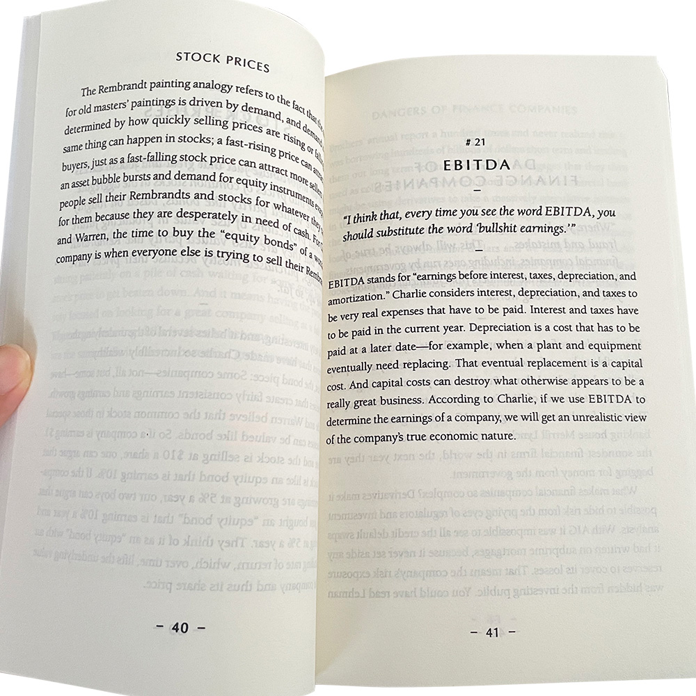 il Tao di Charlie Munger di davide 003 idea di investimento finanziario in inglese libro di lettura per Adlut