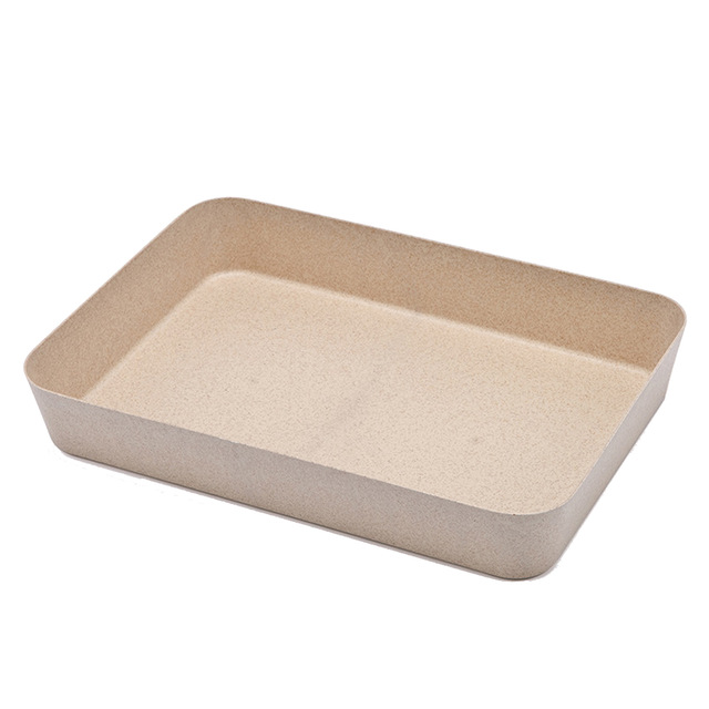 Bandeja de plástico para cajón de cocina, organizador de Material Degradable, divisor de almacenamiento de comestibles, herramientas de cocina al por mayor, 1 unidad