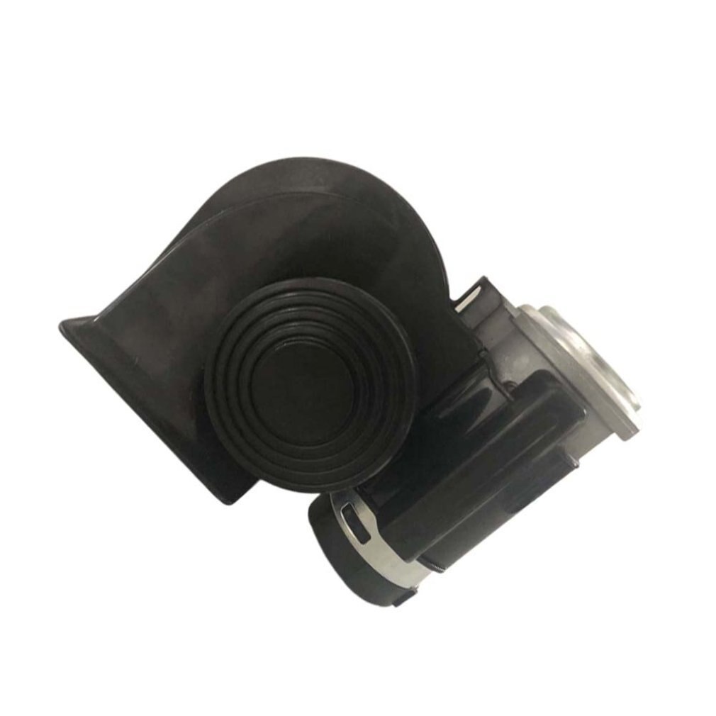 Loud Dual-tone Snail Horn Universal Electric Air Horn Car Auto Horn Integrated Helicoid Air Loud Horn: 24V / Red