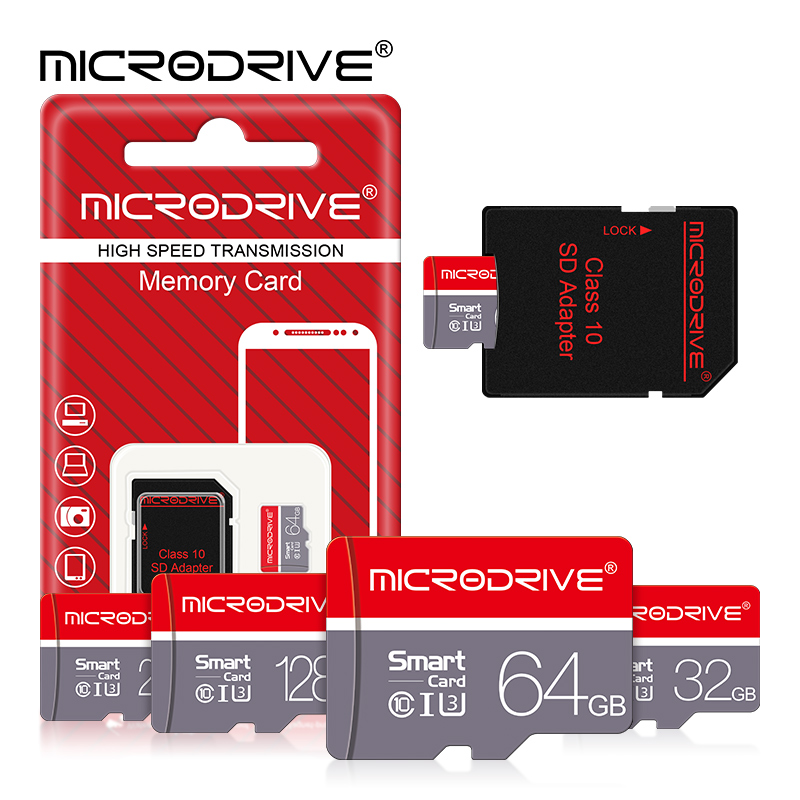 Szybka karta pamięci Mini SD 256 GB klasy 10 Micro TF flash usb pendrive 4 GB 8 GB 16 GB 32 GB 64 GB 128 GB do smartfona