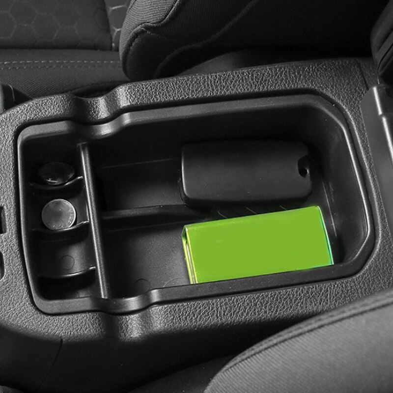 Car Center Console Tray, Armrest Auxiliary Storage Box, Center Console Multi-Function Box for Jeep Compass +