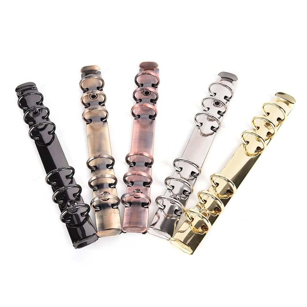 Colorful A4 A5 A6 metal spiral binder clip stainless steelbinder file folder clip ring binder clip iron clip