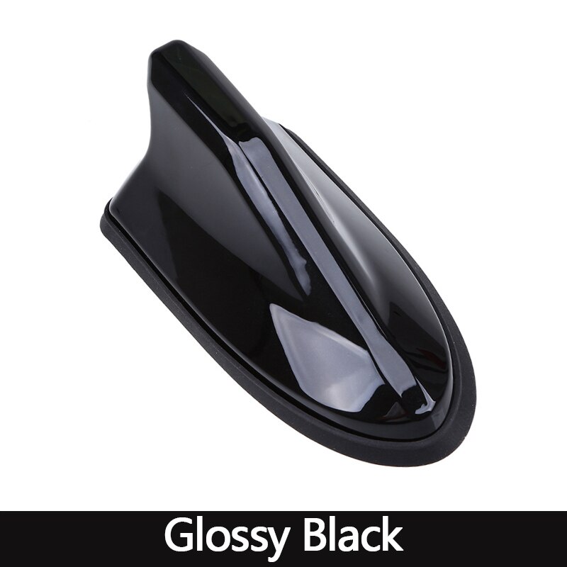 For Nissan Qashqai X-Trail X Trail J10 J11 T31 T32 Car Waterproof Shark Fin Roof Antenna Radio Signal Aerials Exterior Parts: Glossy Black