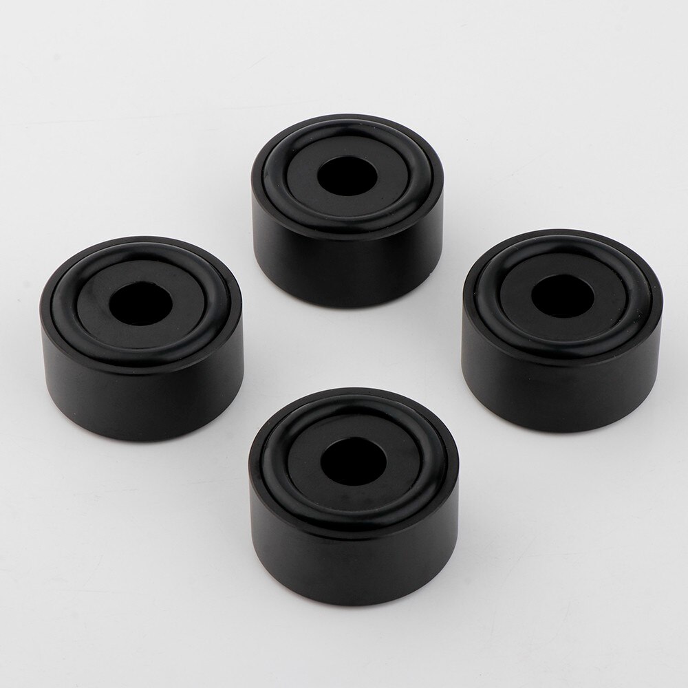 4PCS HiFi Audio Speaker Isolation Feet 40x20MM, Aluminum Vibration Proof Speaker Floor Protector for Loudspeaker/Subwoofer/Ampli