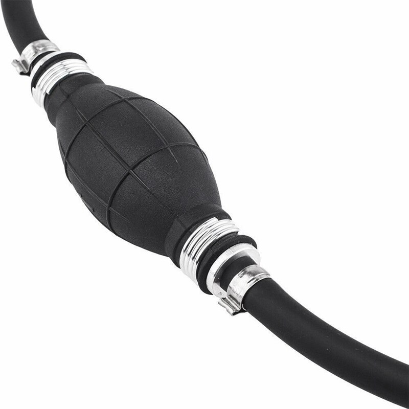 Tuyau de gaz universel de 5/16 pouces, ensemble de conduite de carburant, pompe de transfert manuelle à bulbe, adapté aux bateaux hors-bord