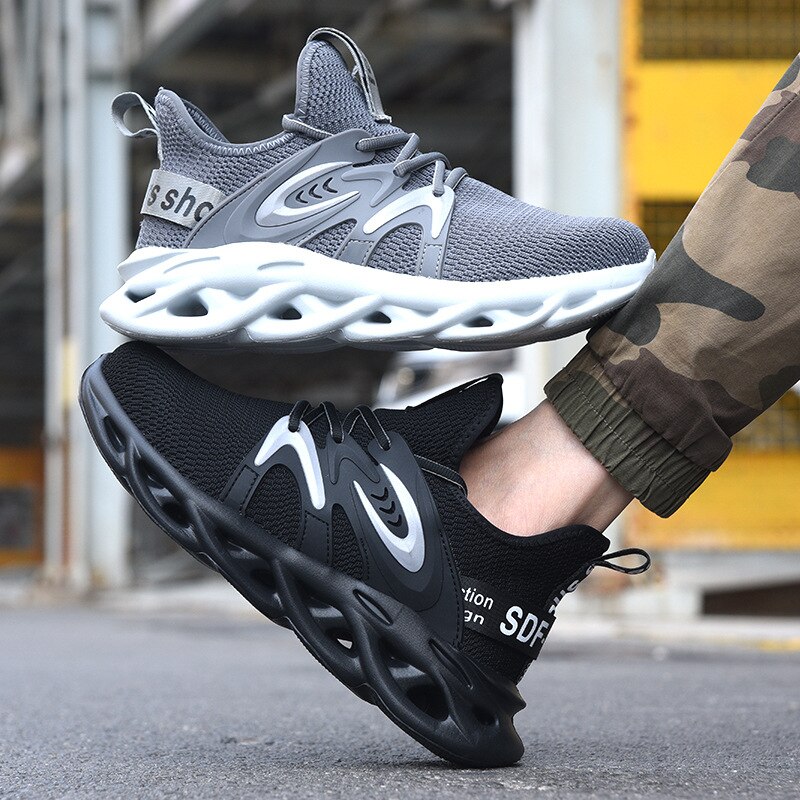 Men&#39;s safety shoes, men&#39;s anti-puncture safety boots, steel-toed work shoes, lightweight work boots, men&#39;s work sports shoes