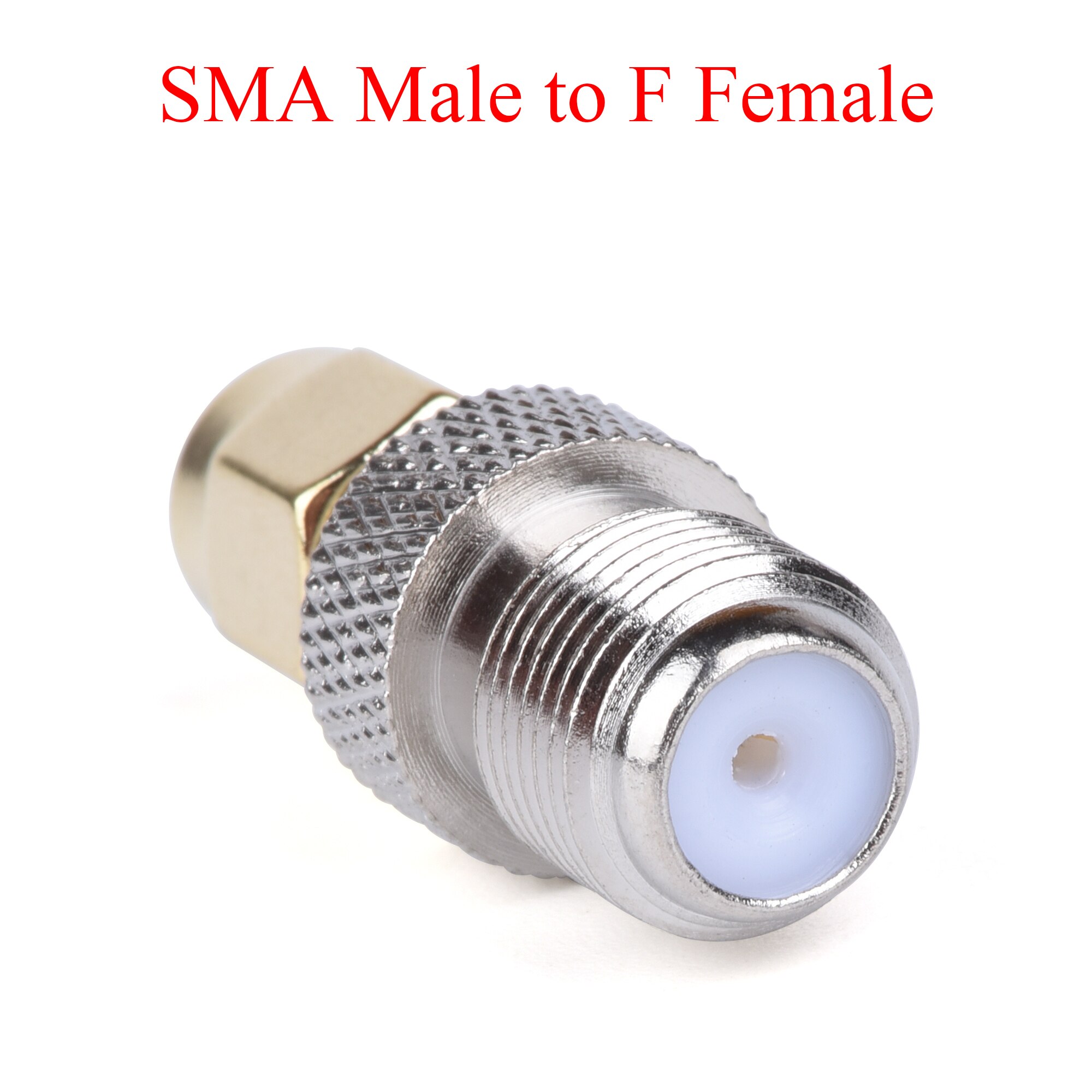 1Pcs RF Coaxial Connector SMA Male to BNC TNC MCX MMCX UHF N F Male Plug / Female Jack Adapter Use For TV Repeater Antenna: SMA Male-F Female