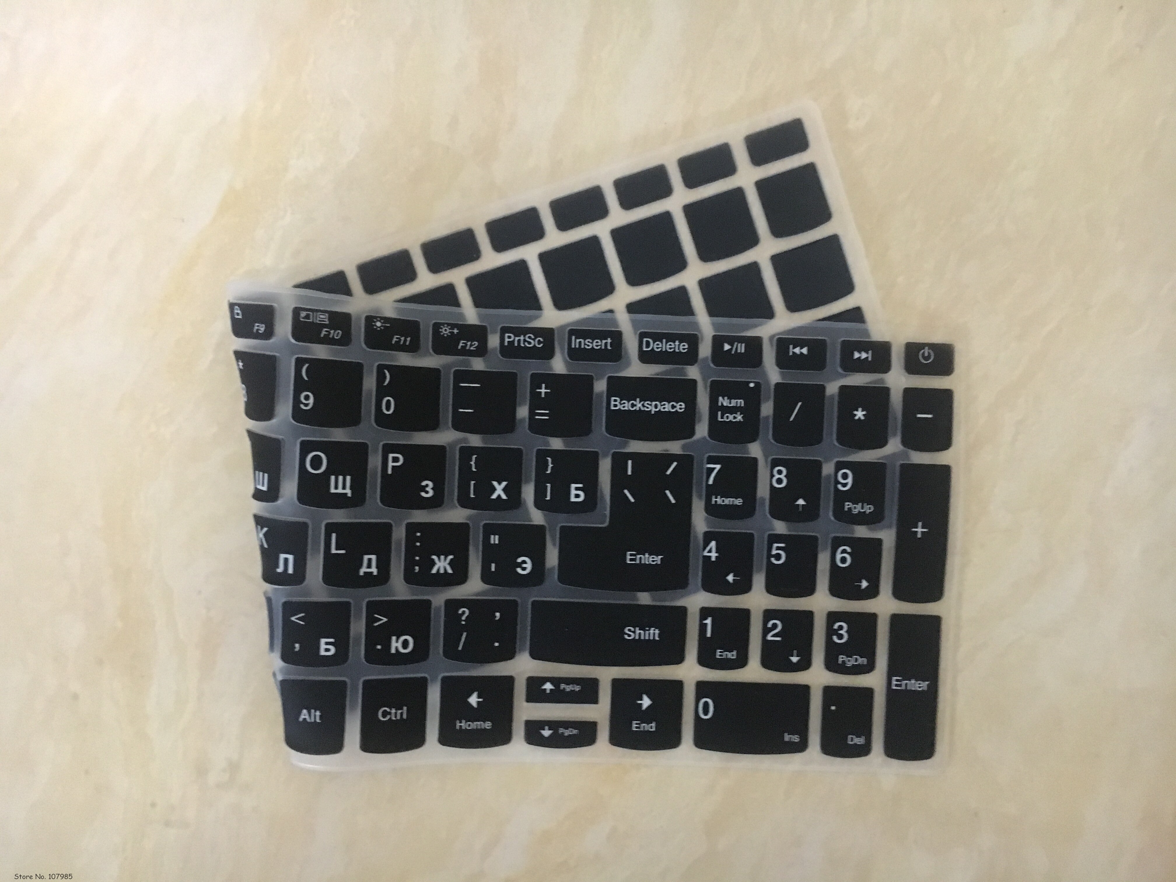 Russian Silicone Laptop Keyboard Protector Cover For Lenovo IdeaPad 15.6" 320 330 330s 340s 520 130 S145 L340 S340 15IWL 15API