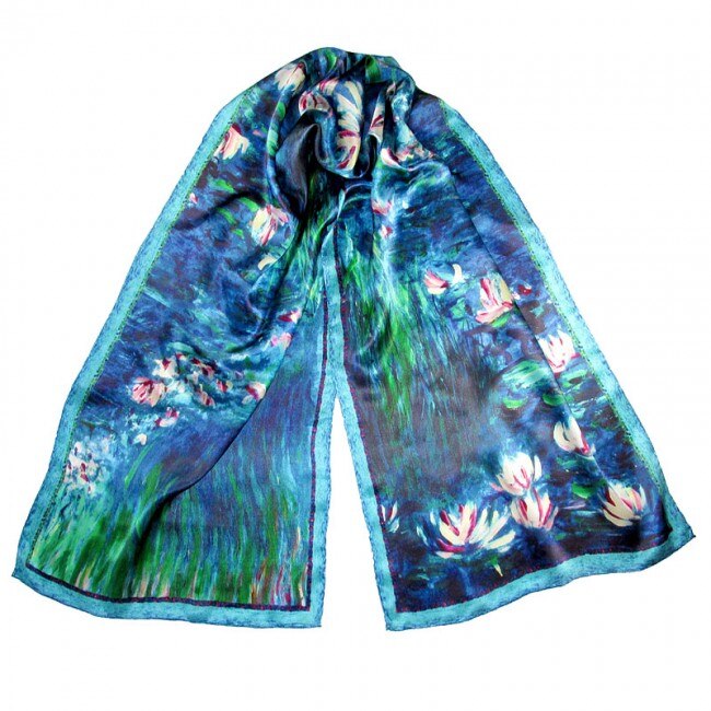 Foulard Poncho en soie pour femmes et hommes | Écharpe 100% en soie véritable, écharpes de de luxe et de styliste