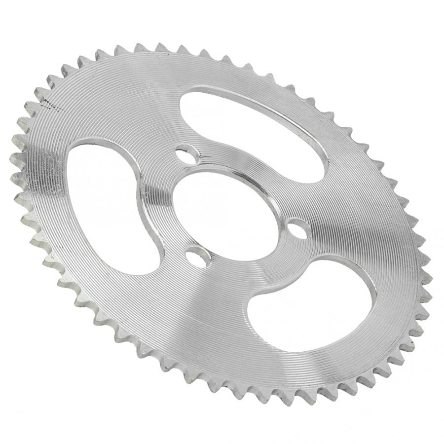 Electric Scooter Sprocket 55 Teeth 25H 3 Holes Metal Crankset Sprocket Gear Plate Electric Scooter Sprocket Accessory
