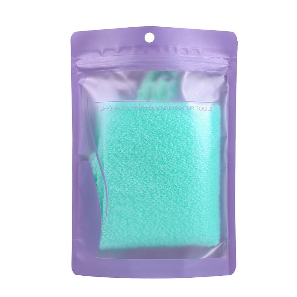 Rekbaar Body Exfoliërende Hals Terug Scrubber Douche Bad Doek Tool Washandje Polyester Bamboe Wassen Rug En Nek Product: Blauw