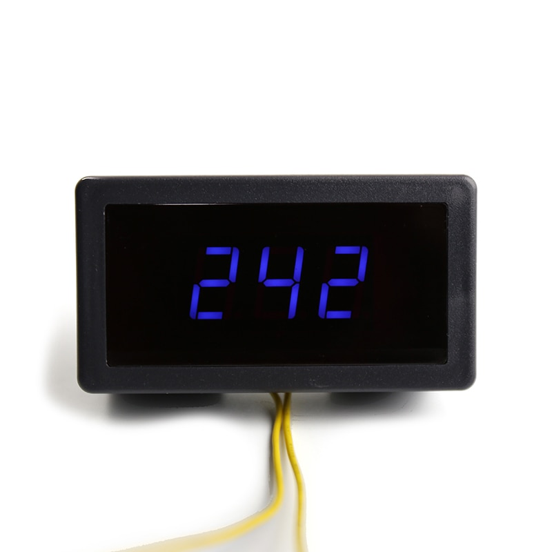 AC 70-400V Digital Display Two-wire AC Voltage Meter Adjustable Voltmeter Voltage Current Meter Ammeter