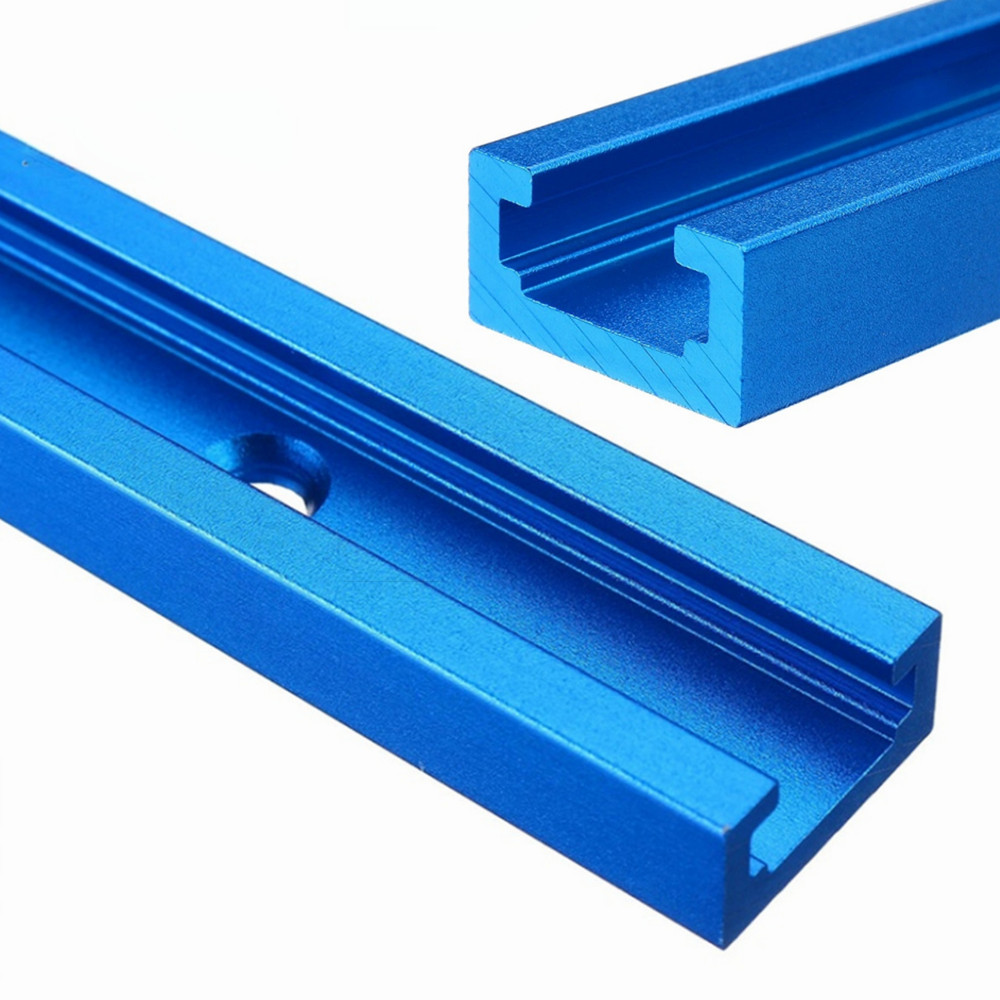 T-Schiene Holzbearbeitung T-Nut Slide Track Aluminium Gehrung T-Schiene, T-Nut Gehrungsschiene Jig T Schraube Vorrichtung Schlitz Säge/Router Tisch Werkzeug