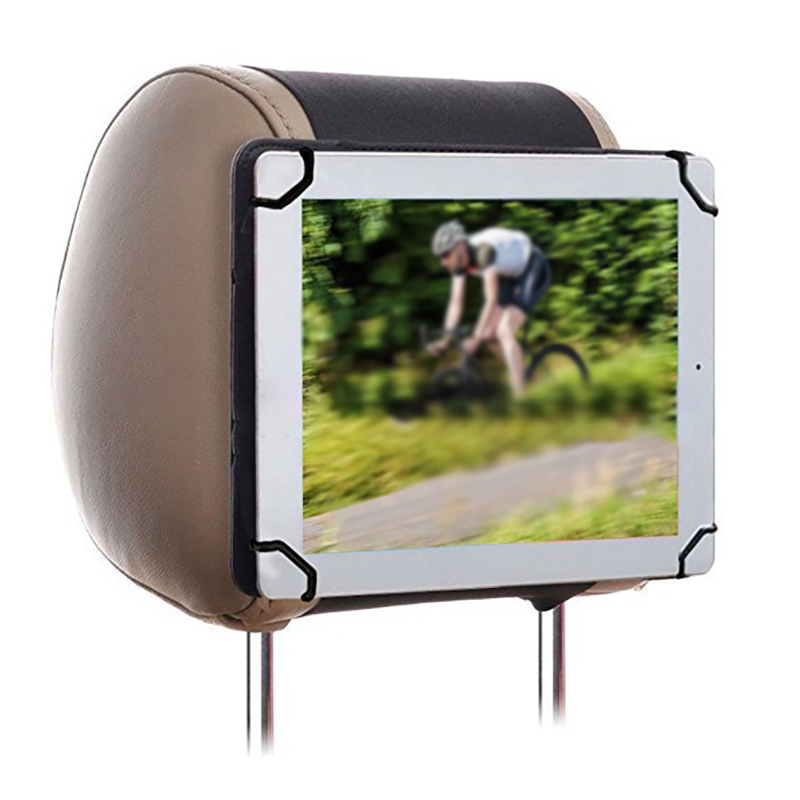 Soporte portátil para reposacabezas de coche, funda de tableta para asiento de coche, para Tablet de 9,6-10,1 pulgadas, montaje fácil y duradero