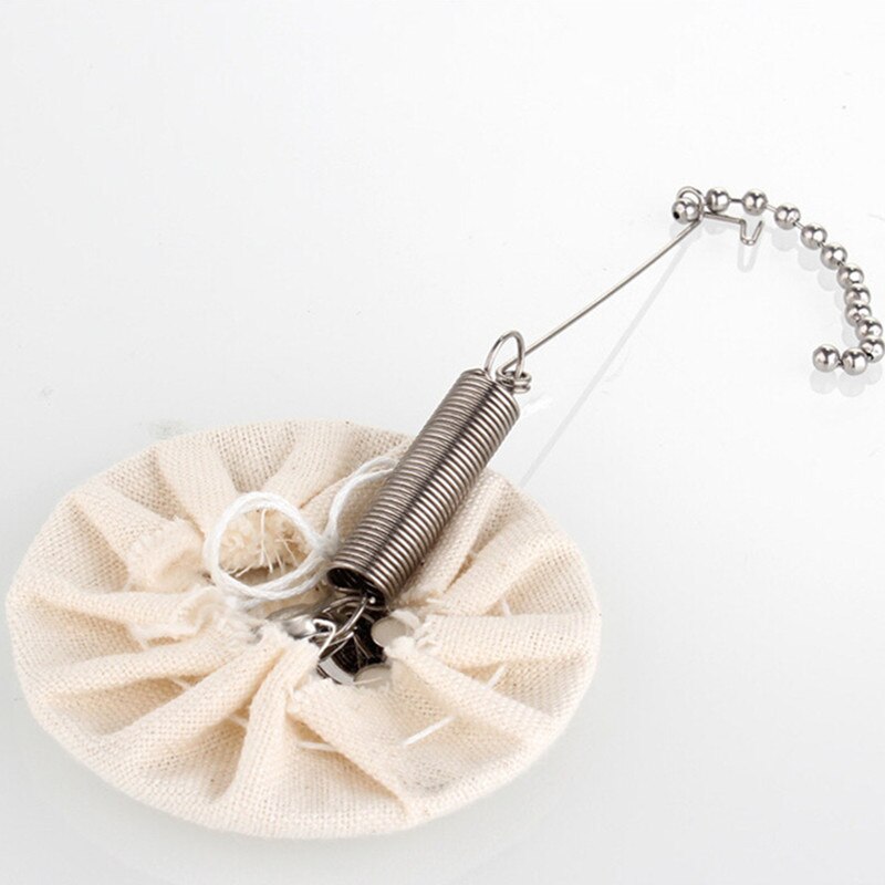 Sifon Koffie Filter Herbruikbare Rvs Siliconen Flanel Voor Koffie Sifon Pot Filters Accessoires Koffie Sifon Filter: 1 PCS Steel Flannel