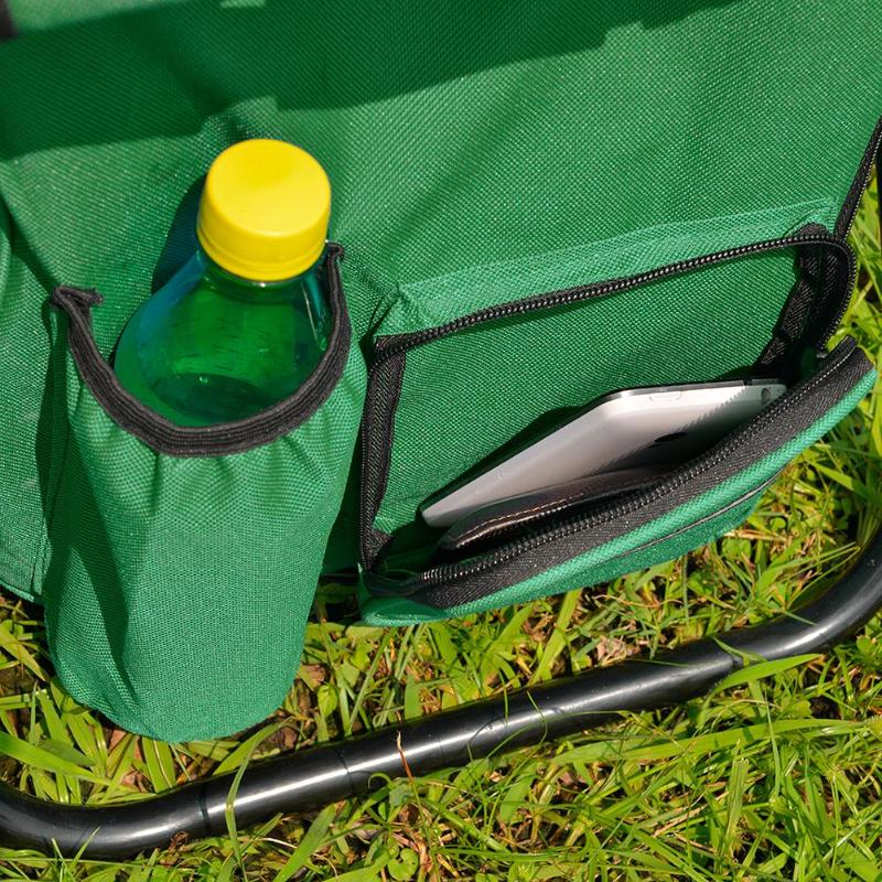 Outdoor Opvouwbare Camping Vissen Stoel Kruk Draagbare Rugzak Seat Bag