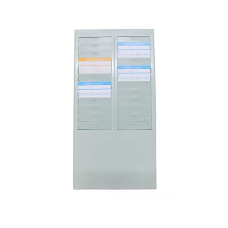 Time Card Rack Holder With 24 Slots Wall Mounted Cards Holder For Time Card Machine maquininha de cartão Attendance Recorder