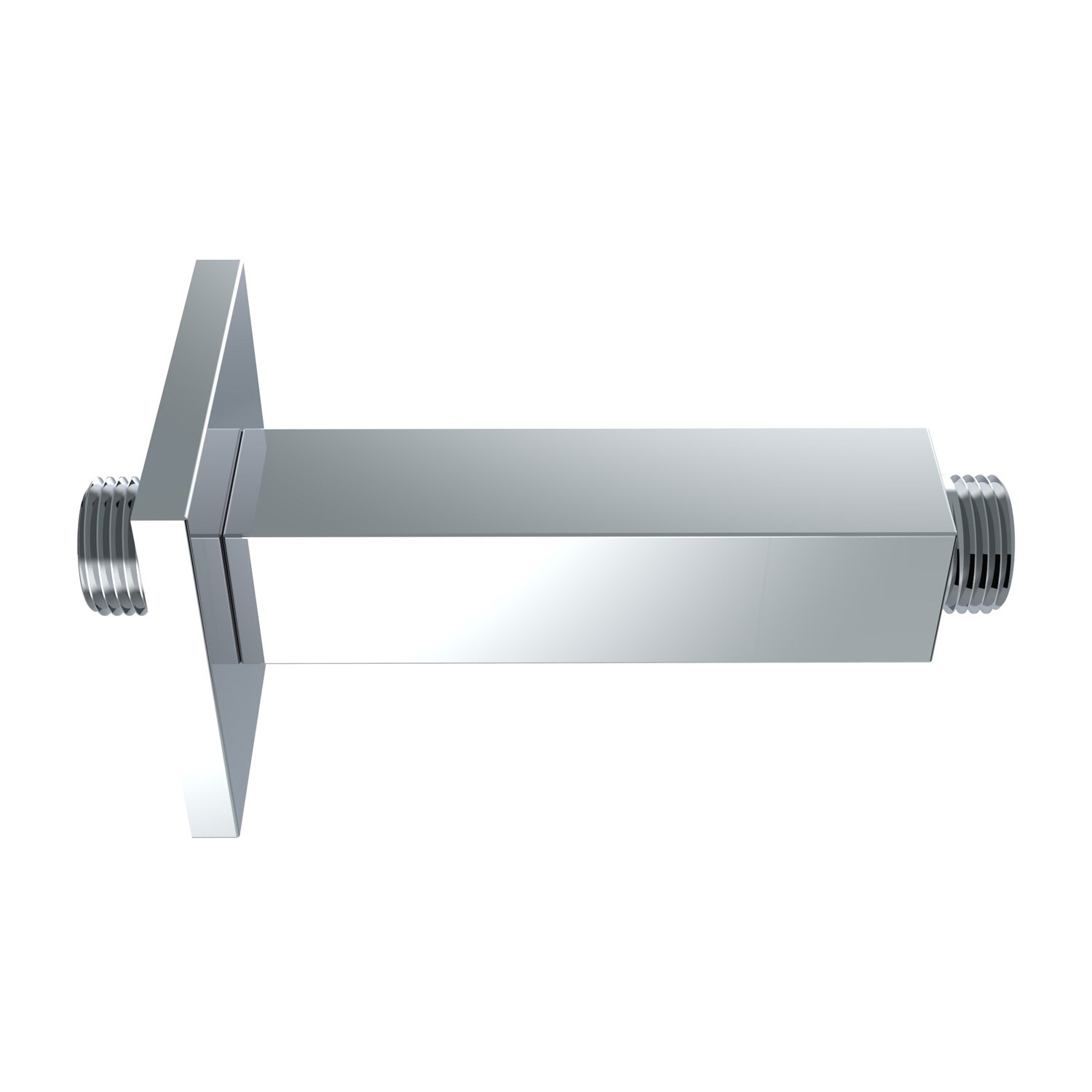 Badkamer douche arm verlengstuk plafondmontage 10/15/20cm lengtes chroom messing wandmontage rond vierkant: Tc4 liter 4-10cm