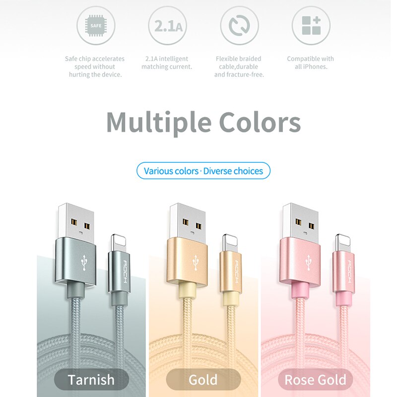 10Pack Metall Nylon Geflochtene USB Kabel Für iPhone X XS 8 Plus 8 Stift Für Samsung Xiaomi Mikro USB ladekabel USB Ladegerät Kabel