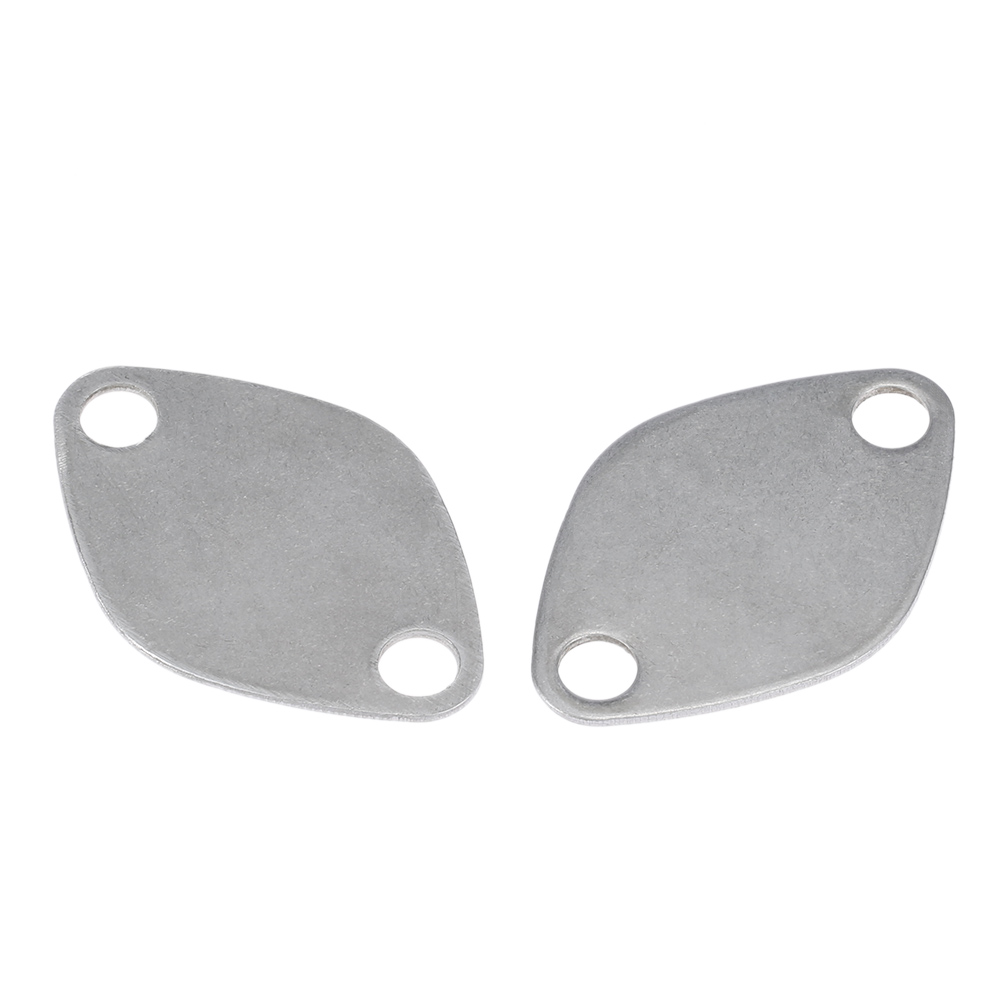 KKmoon Pair of EGR Valve Blanking Block Plates Kit for RENAULT ESPACE LAGUNA MASTER TRAFIC VAUXHALL MOVANO 2.2 2.5 dCi