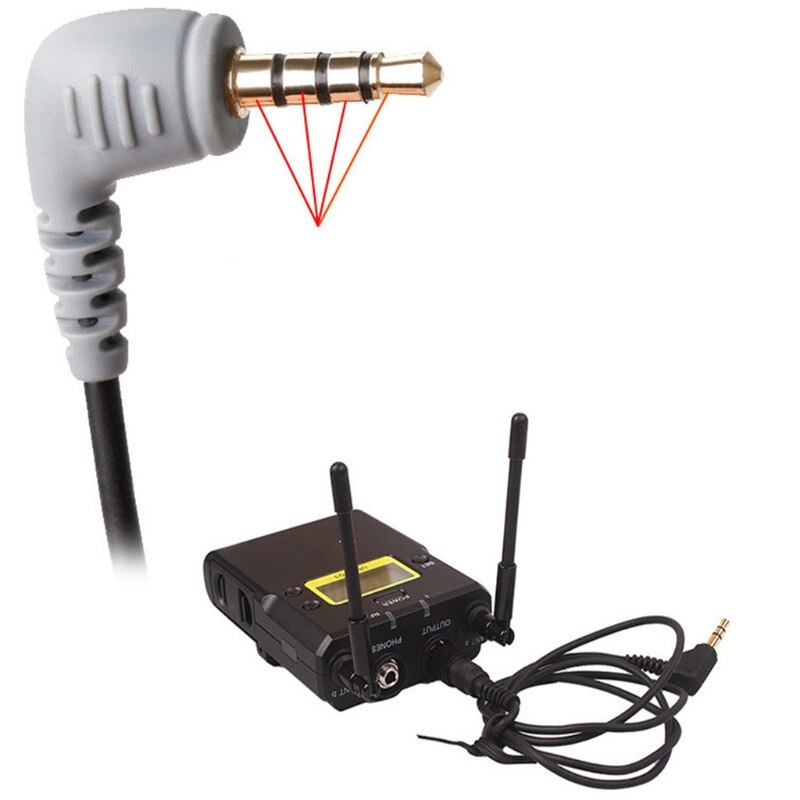 3.5mm TRRS Male To Female TRS Adapter for Microphone to Phone Adapter TRRS to TRS Converter Repairing Line Accessories