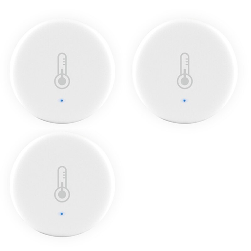 Tuya/SmartLife App ZigBee Smart Temperature And Humidity Sensor With Zigbee Hub Home Security Via Alexa Google Home Smart Home: 3 pcs