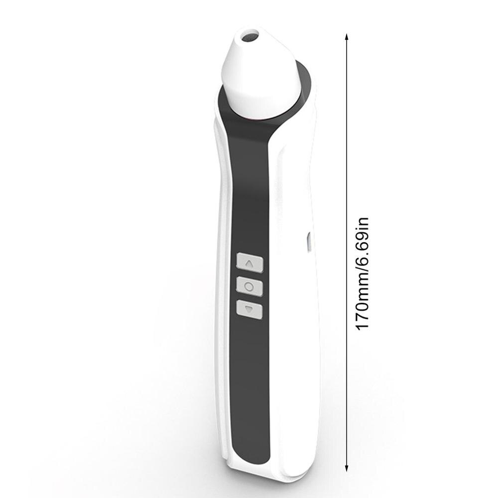 USB Rechargeable Visual Blackhead Remover Facial Pores Black Head Cleaner Vacuum 500X WIFI Microscope Camera