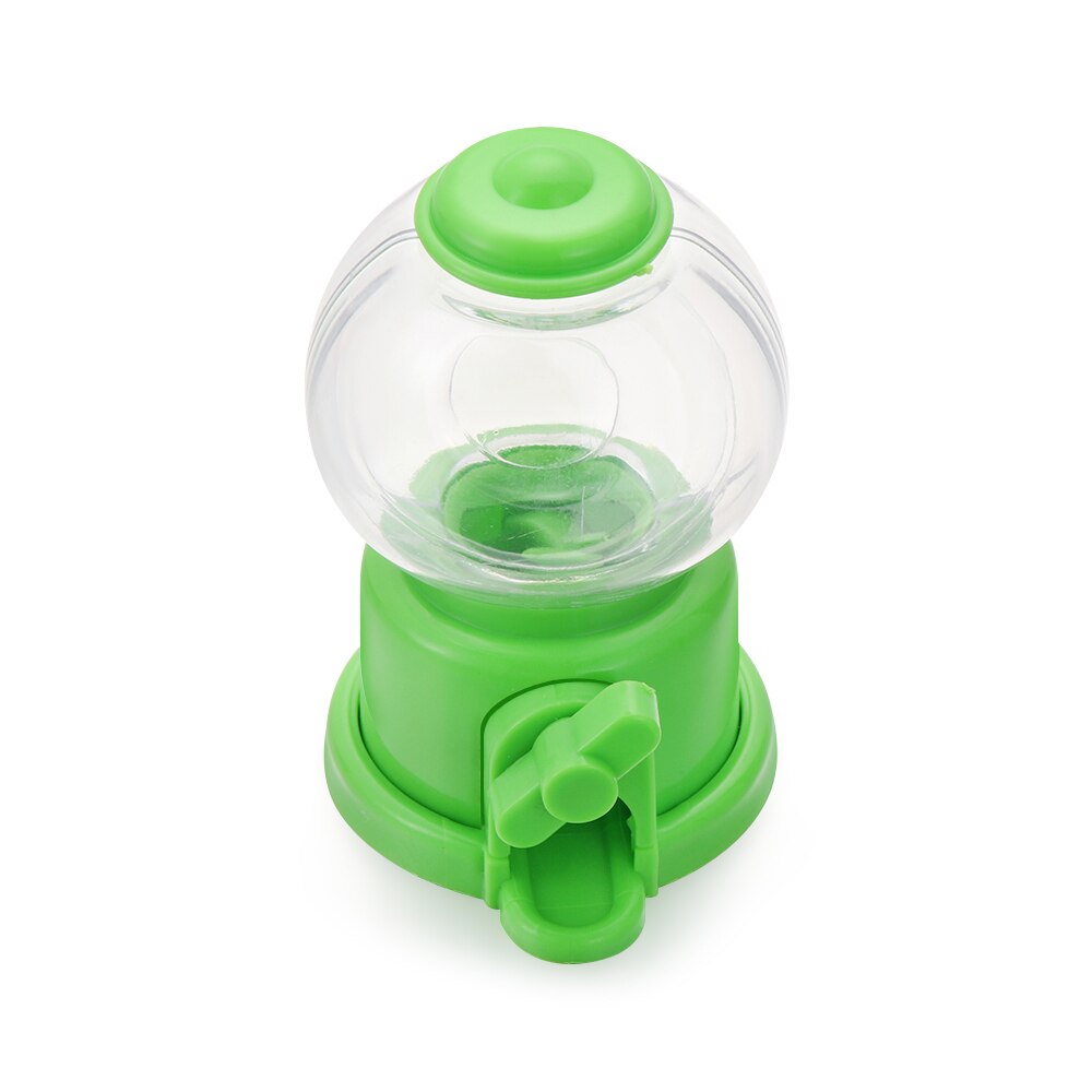 1PC False Eyelashes Packaging Box Small Snail Candy Machine Polygonal Lash Boxes Eyelashes Case Makeup Storage Tool: green