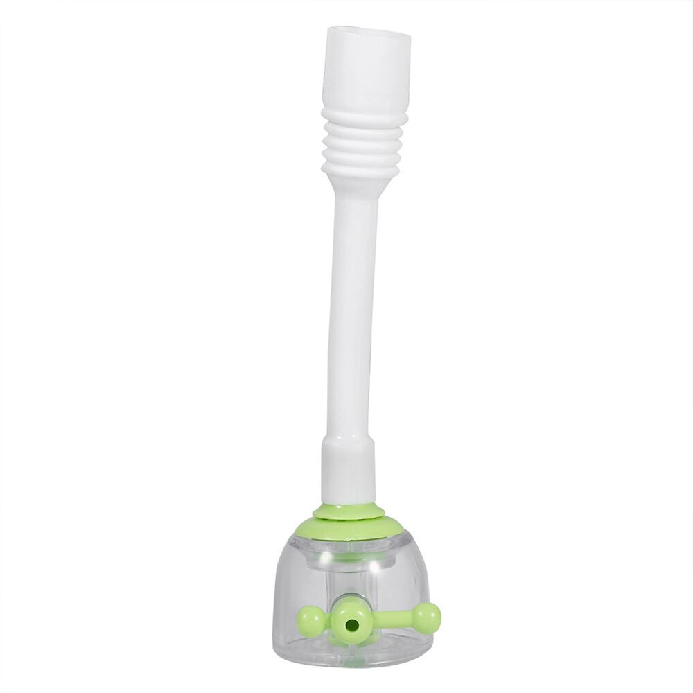 360°Rotatable Faucet Extender Water Saving Flexible Sink Tap Sprayer Kitchen Bathroom Faucet Adapter Nozzle Tap Filter: Green A