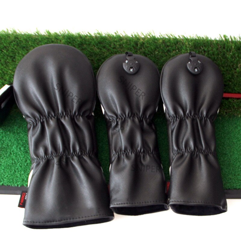 Golf Head cover Golf Panda Golf Driver Fairway Wood set Cartoon headcovers