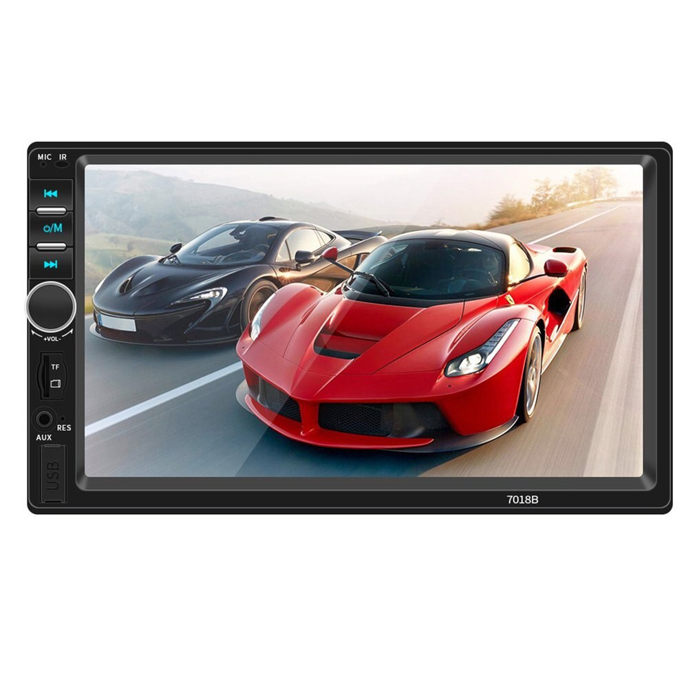 Reproductor Mp5 inalámbrico Hd de 7 pulgadas para coche, sistema Android, navegación Gps, interconexión de teléfono móvil con Host integrado