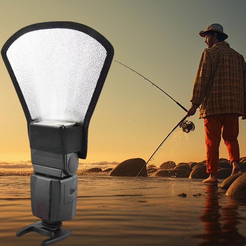 Foto Reflektor externe Taschenlampe Diffusor für Kameras Kamera Zubehör faltbare Kamera Objektiv Diffusor für Porträts Studio