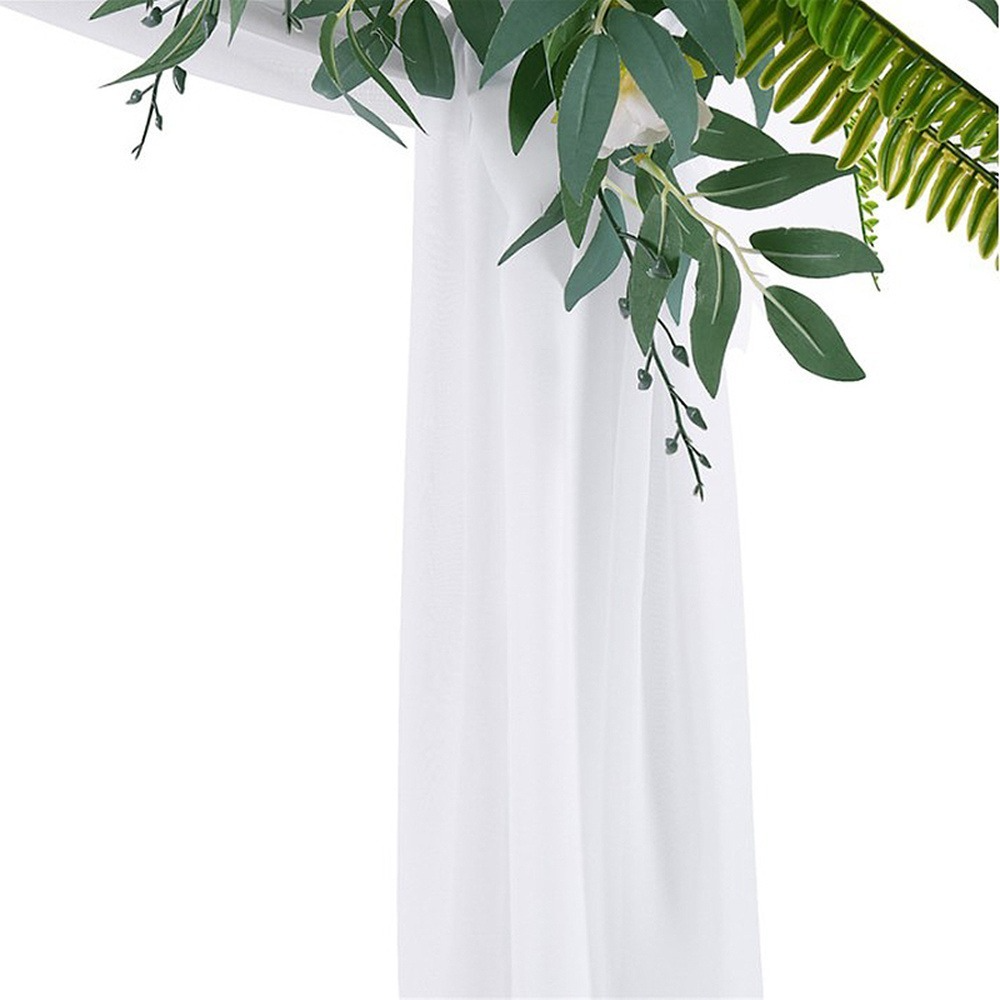 Wedding Arch Drapping Fabric Party Supplies Chiffon Fabric Drapes Backdrop Curtain Drapery Ceremony Reception Hanging Decor