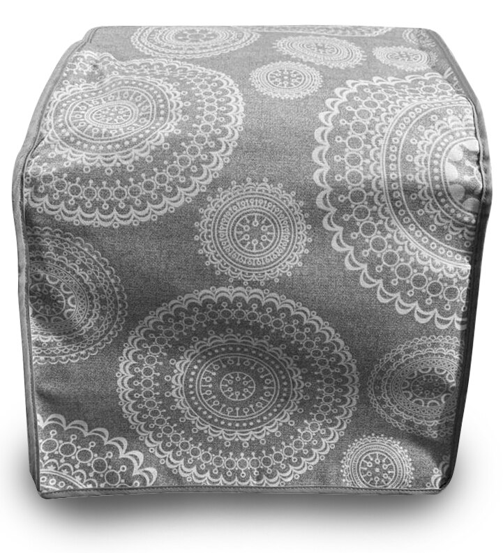 FUNDA PROTECTORA DE TELA ANTIMANCHAS PARA Monsieur Couisine Connect Modelo Mandalas grises
