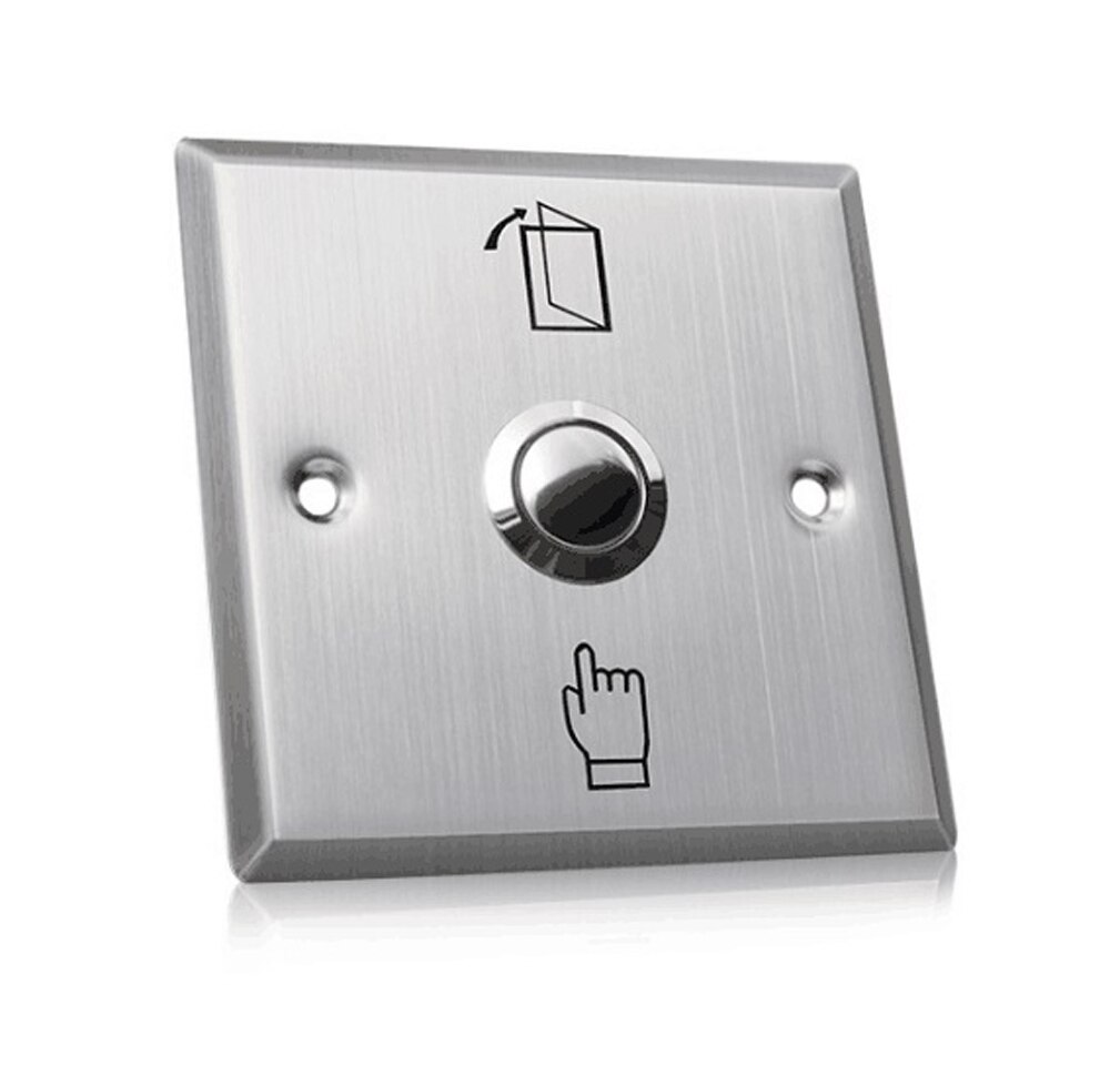 door release stainless steel door exit button for access control system