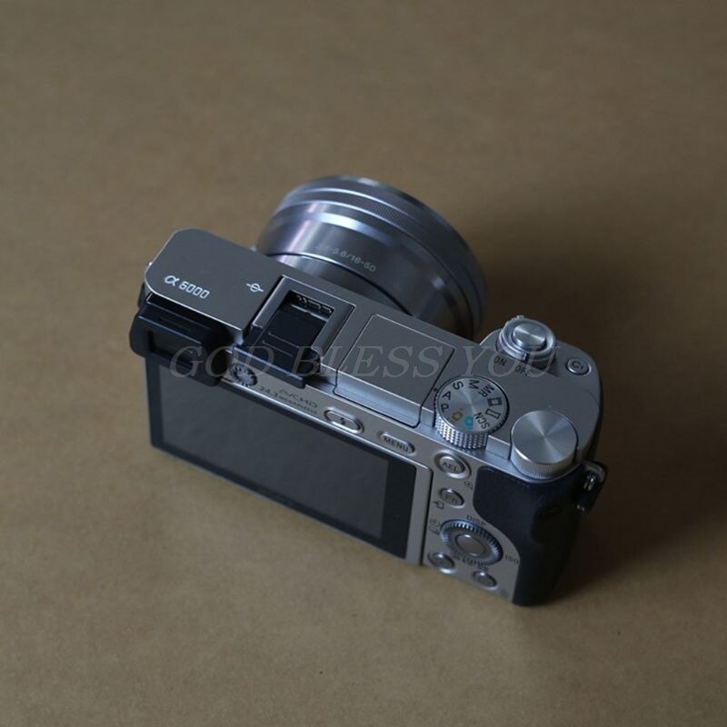 Skodekselhette anti-støv anti-støt kamkit for sony fa-shc 1m a6000 a7 a9 rx100 dslr kamera