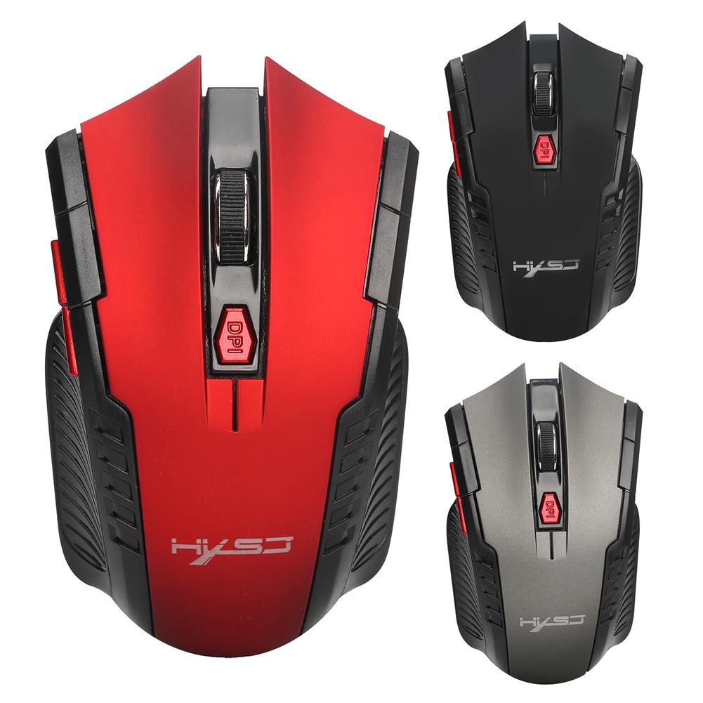 2.4G Mouse Senza Fili Del Mouse USB 2.0 Ricevitore Professionale Retto USB Scroll Mouse per il Computer Portatile Del Mouse Ottico Senza Fili PC Gamer