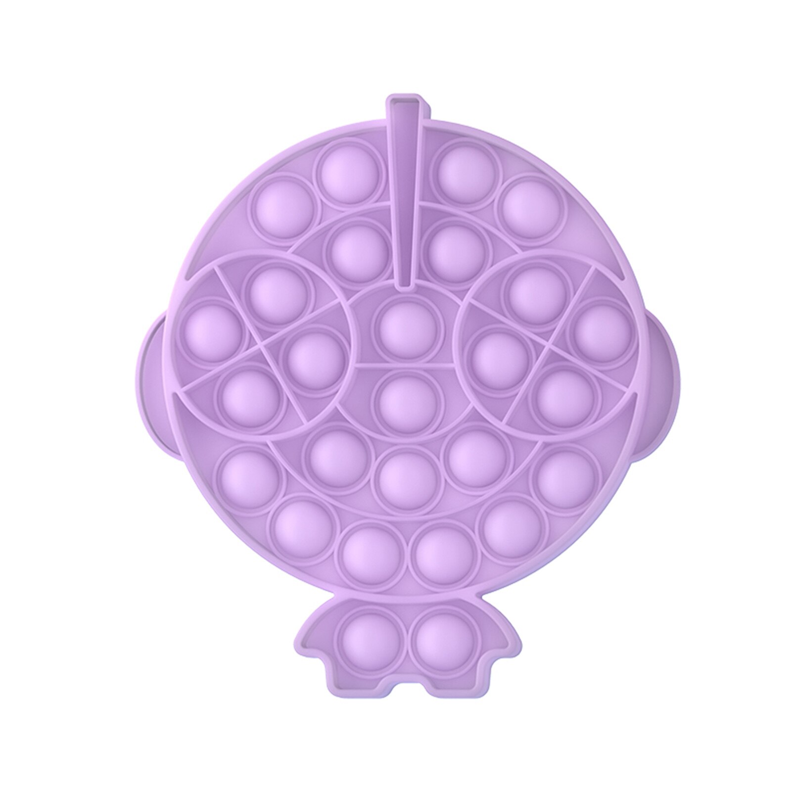 Giocattolo sensoriale a bolle giocattolo antistress in Silicone sicuro giocattolo Puzzle confortevole antistress bolle giocattolo sensoriale a bolle: Purple