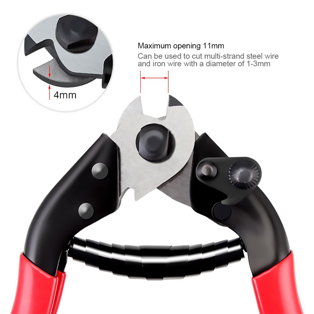 Bicycle Brake Shift Wire Cable Cutter Inner Outer Bike Spoke Cutting Pliers MTB Bike Cycling Repair Tool Brake Line Tube Plier