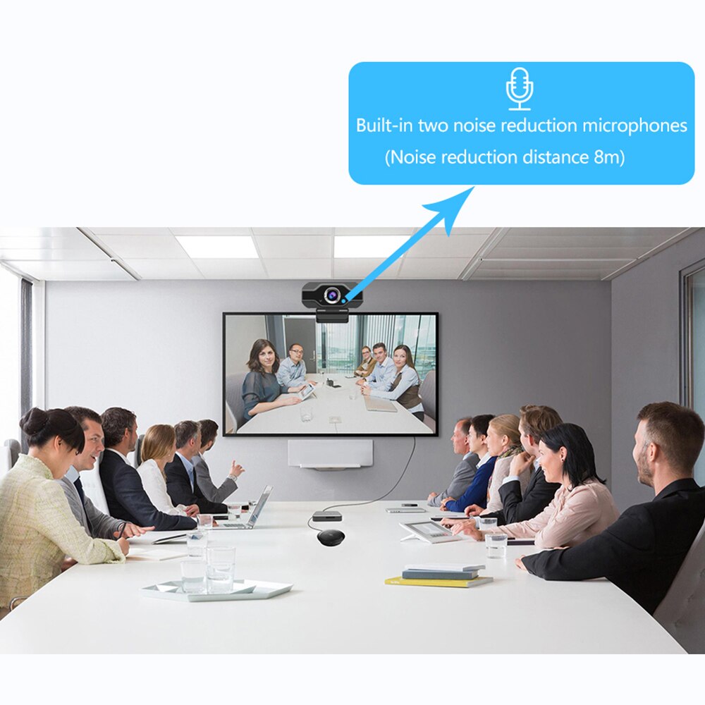 1080P Full Hd Pc Laptop Camera Usb Digitale Webcam Microfoon Remote Live-uitzending Video Bellen Conferentie Webcamera