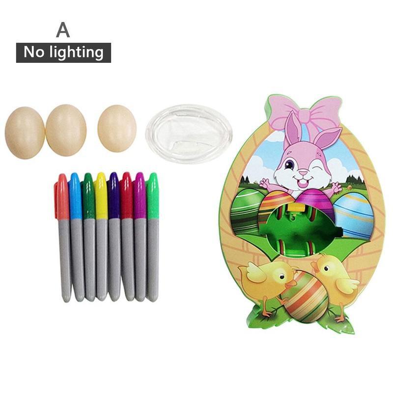 Paasei Spinner Diy Easter Egg Decorating Coloring Kit Ei Spinner Machine Met Accessoires Kinderen Spelen Speelgoed: No light