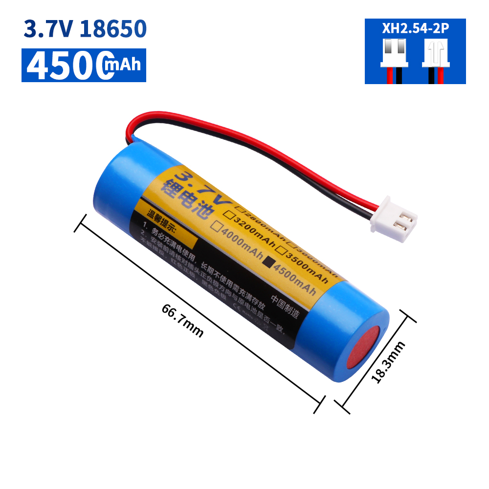 3.7V 7.4V 11.1V 12V 18650 9000mAh met draden Lithium ion oplaadbare batterij voor Bluetooth Speaker zonne-koplampen accessoires