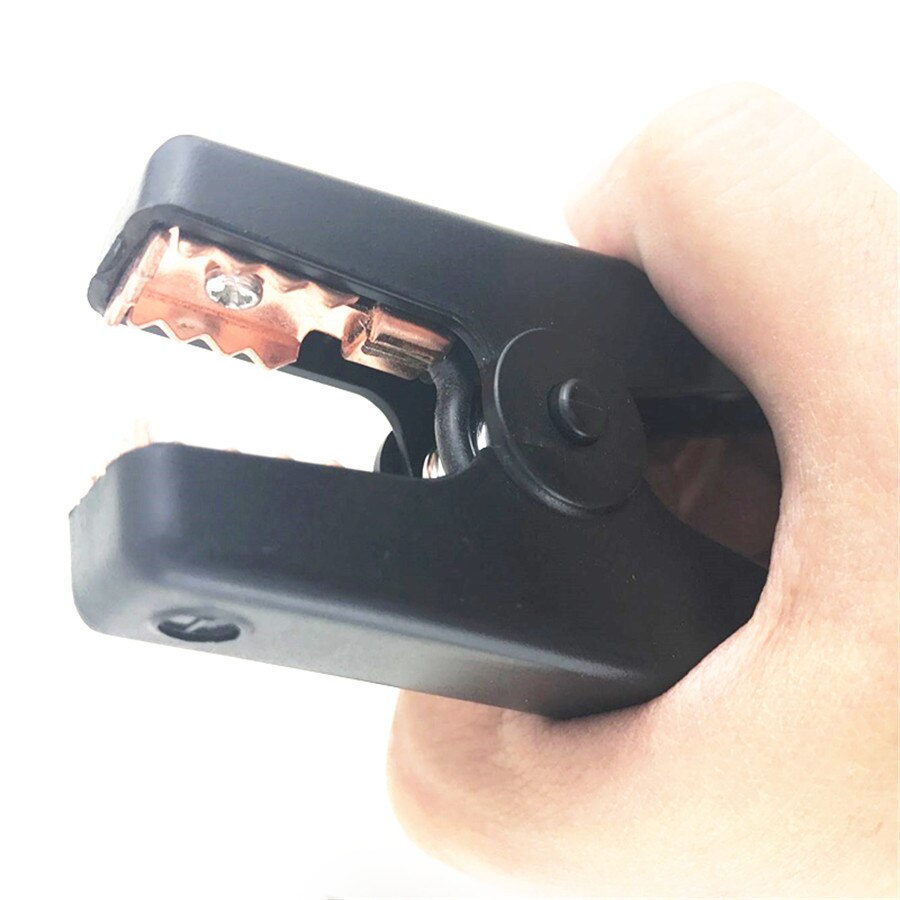 Universal 12V Smart LED Lead Cable Battery Alligator Clamp Clip Emergency Indicator For Car Jump Starter Short-Circuit Protectio