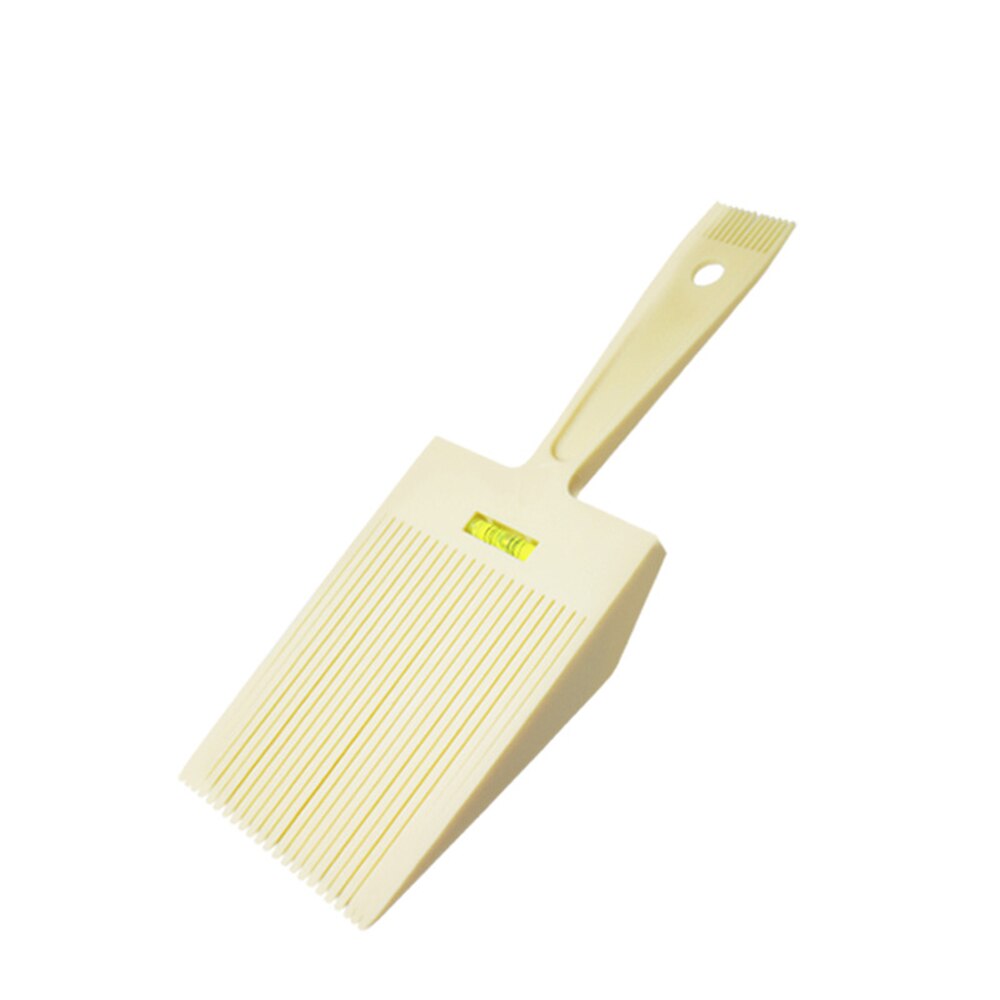 Man Comb Hairpin Flat Combs With Balancing Ruler Flat Topper Style Hairbrushes Hairdressing Tool 1 Pc: as show