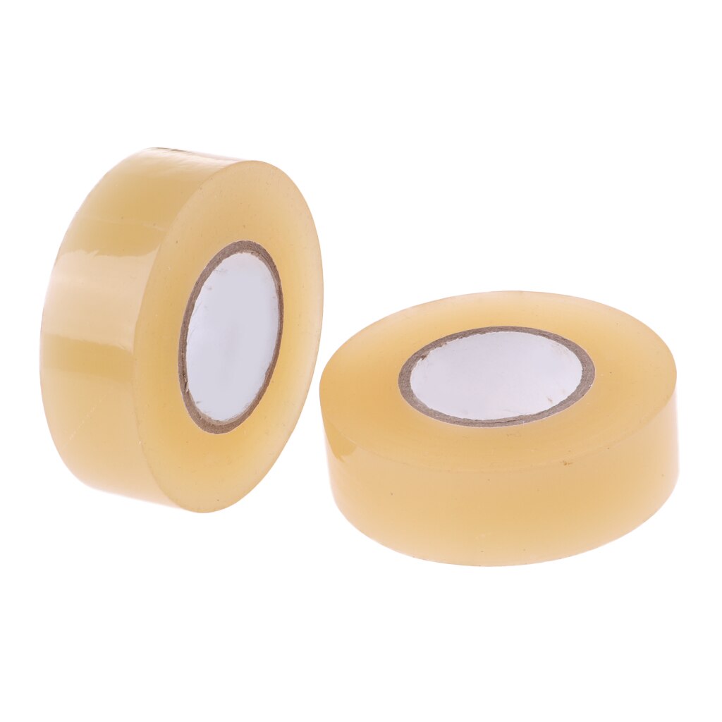 Premium pvc klar ishockey / roller hockey ben tape / sokke tape  x 2 ruller