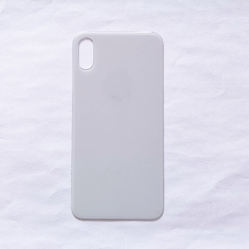 Back Glass For iphone X Back Housing Battery Cover Rear Door Glass Back Glass For iphoneX Back Glass Replacement Repair Parts