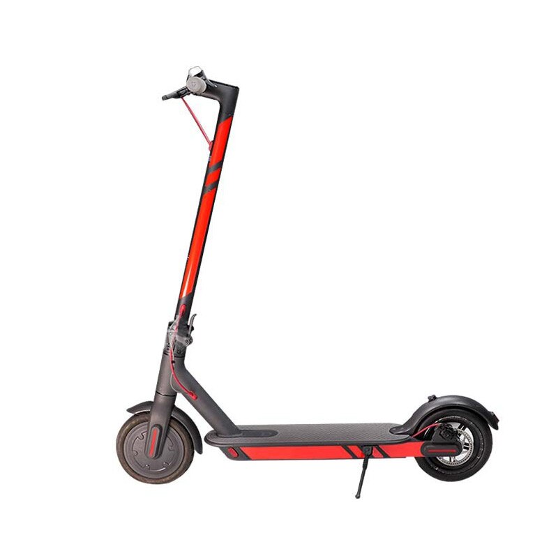 for Xiaomi M365 Scooter Electric Scooter Reflective Sticker Night Safety Stickers Reliable Waterproof Bicycle Driving Stickers: Light yellow