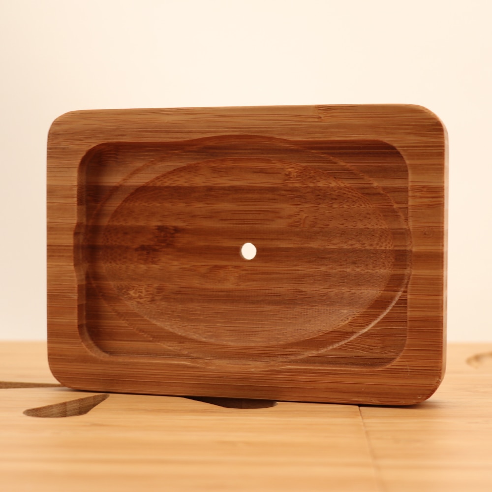 Ręcznie bambusowa drewniana mydelniczka, taca na mydło łazienkowe, naturalny kwadrat mydelniczka, odporna na pleśń, mydelniczka robić przechowywania
