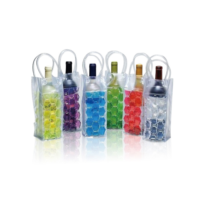 Tragbare Schnaps Eis-kalten Werkzeug Schnelle Wein Flasche Gefrierschrank Tasche PVC chillen Kühler Eis Tasche Bahre Kühlung Gel Halfter träger Neue