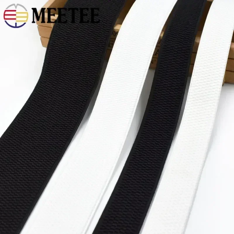 1/2/3 Meter 2,5–10 cm elastisches Band zum Nähen von Skrit-Gürteln, Bundband, Gummibänder, DIY-Kleidung, Bekleidungszubehör